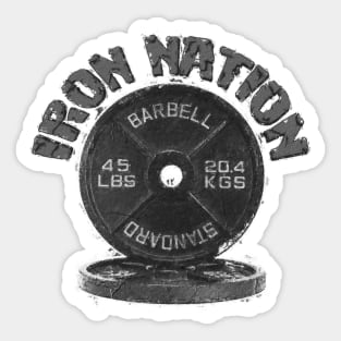 Iron Nation Sticker